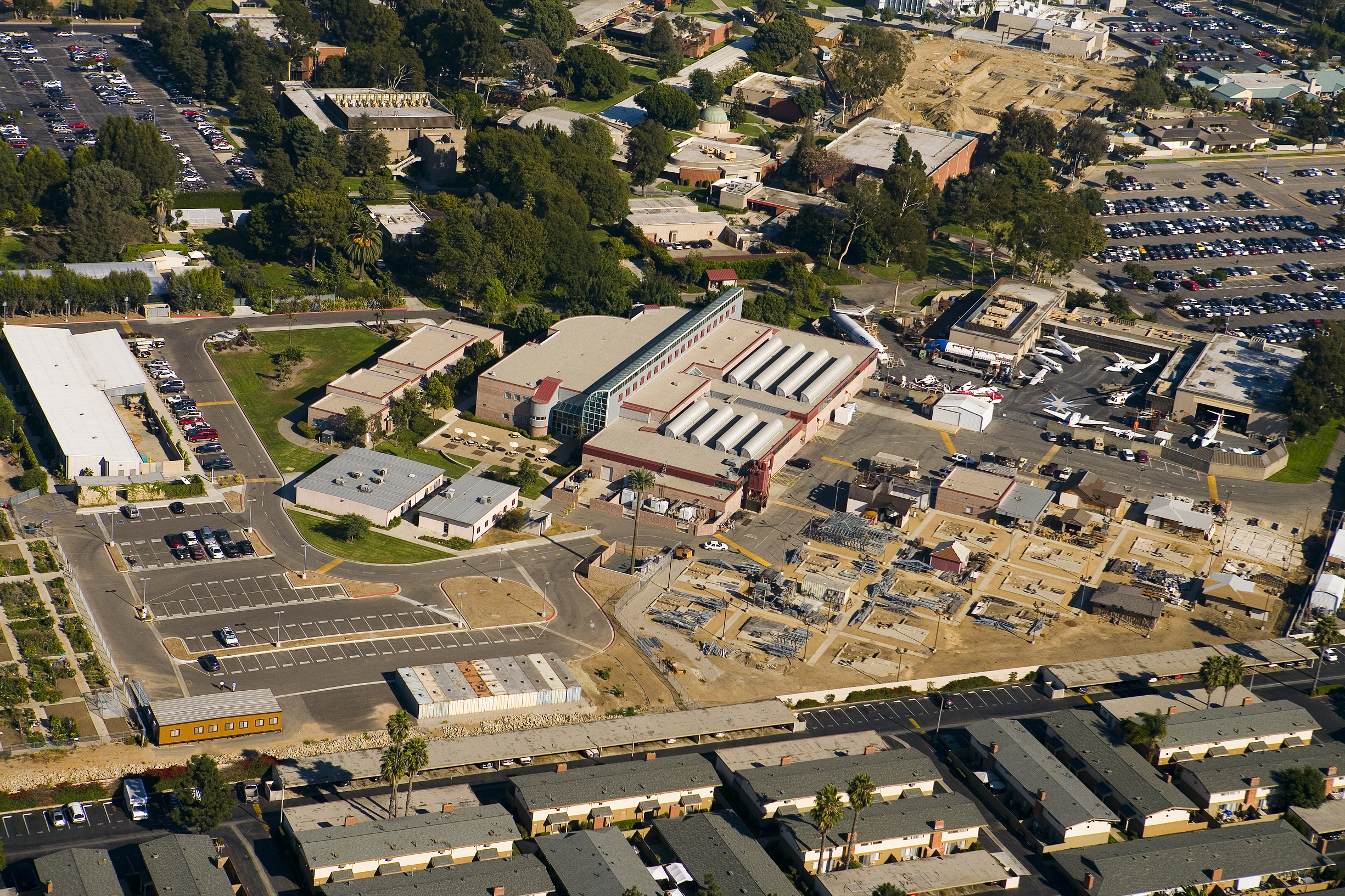 ORANGE COAST COLLEGE CAMPUS AERIALS